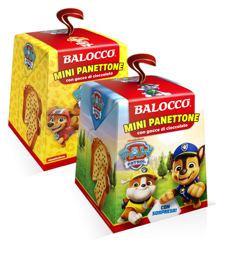 preview Paw Patrol Mini Panettone Cake with Chocolate Chips
